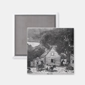 Negro Cabin Magneet (Voorkant / Achterkant)