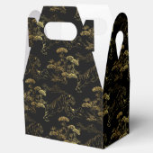 negro con dorado estilo asiático bedankdoosjes (Geopend)