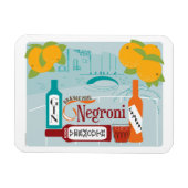 Negroni Citrus Cocktail Magneet (Horizontaal)