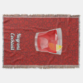 Negroni Cocktail Deken (Voorkant)