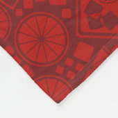 Negroni Cocktail Fleece Deken (Hoek)