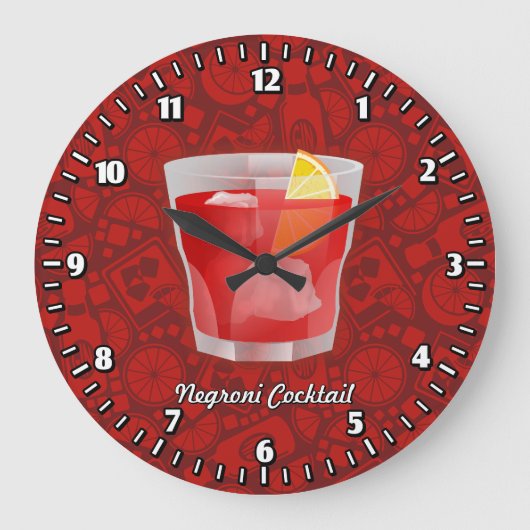 Negroni Cocktail Grote Klok (Voorkant)
