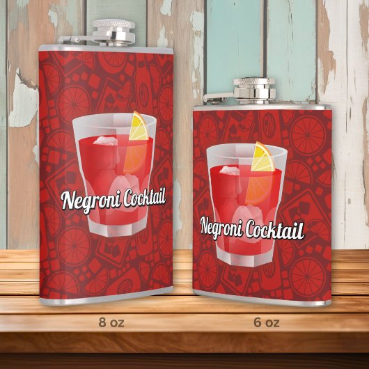 Negroni Cocktail Heupfles