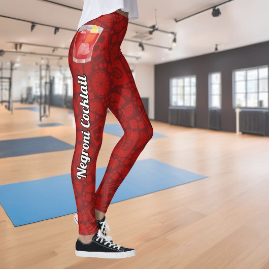 Negroni Cocktail Leggings