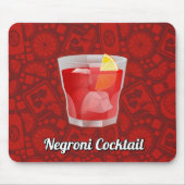 Negroni Cocktail Muismat (Voorkant)