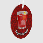 Negroni Cocktail Ornament (voorkant)