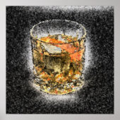 Negroni Cocktail Poster (Voorkant)