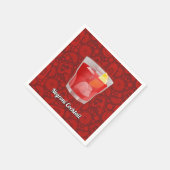 Negroni Cocktail Servet (Hoek)