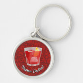 Negroni Cocktail Sleutelhanger (Voorkant)