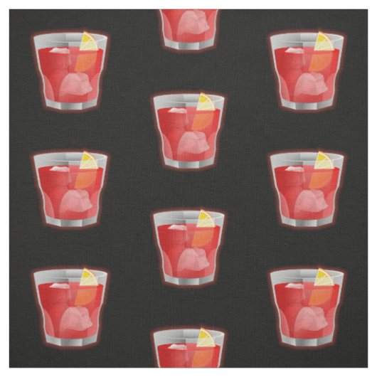 Negroni Cocktail Stof (Swatch)