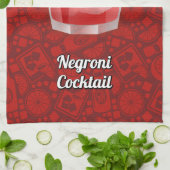 Negroni Cocktail Theedoek (Gevouwen)