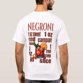 Negroni T-Shirt – Bold Italian Aperitif