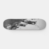 Negropiloten in Vliegtuig met haaienvinnen P-40 Vo Skateboard (Horizontaal)