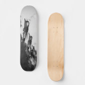 Negropiloten in Vliegtuig met haaienvinnen P-40 Vo Skateboard (Voorkant)