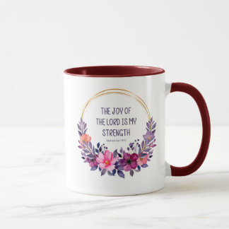 Nehemia 8:10 De vreugde des Heren is mijn kracht, Mok