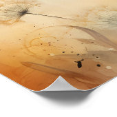 Nehemia 8:10 Vreugde van de Heer Bijbel Paardenblo Poster (Hoek)