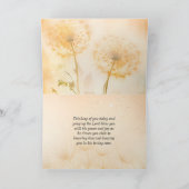 Nehemia 8:10 Vreugde van de Heer Bijbel Verse Bloe Kaart (Binnen)