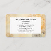 Nehemia 8:10 Vreugde van de Heer Bijbel Verse Bloe Visitekaartje (Achterkant)