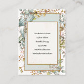 Nehemiah 8:10 De vreugde van de Heer is mijn krach Visitekaartje (Achterkant)