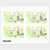 Nehemiah 8:10 De vreugde van de Heer is Uw Sterkte Rechthoekige Sticker (Vel)