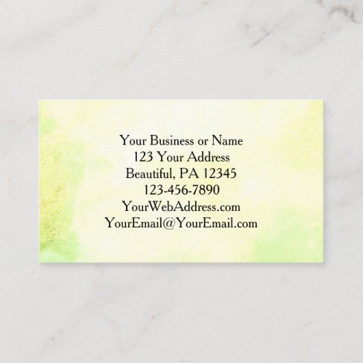 Nehemiah 8:10 De vreugde van de Heer is Uw Sterkte Visitekaartje (Achterkant)