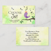 Nehemiah 8:10 De vreugde van de Heer is Uw Sterkte Visitekaartje (Voorkant / Achterkant)