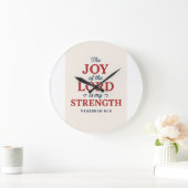 Nehemiah 8:10 grote klok (Huis)