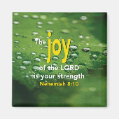 Nehemiah 8:10 | JOY OF THE LORD | CHRISTELIJK Magneet (Voorkant)