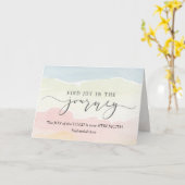 Nehemiah 8:10 Joy of the Lord is jouw Sterkte Kaart (Gele Bloem)