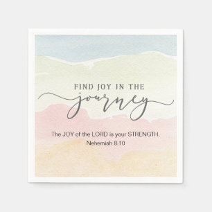 Nehemiah 8:10 Joy of the Lord is jouw Sterkte Servet