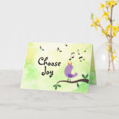 Nehemiah 8:10 Joy of the Lord is Uw Sterkte Kaart (Gele Bloem)