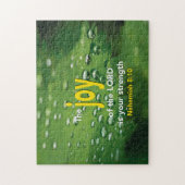 NEHEMIAH 8:10 Joy of the Lord Sterth Christelijk Legpuzzel (Verticaal)