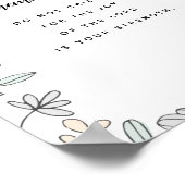 Nehemiah 8:10 Kunstafdrukken voor scripts Poster (Hoek)