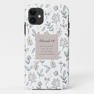 Nehemiah 8:10-script Case-Mate iPhone case