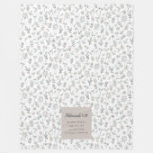 Nehemiah 8:10-script fleece deken (Voorkant)