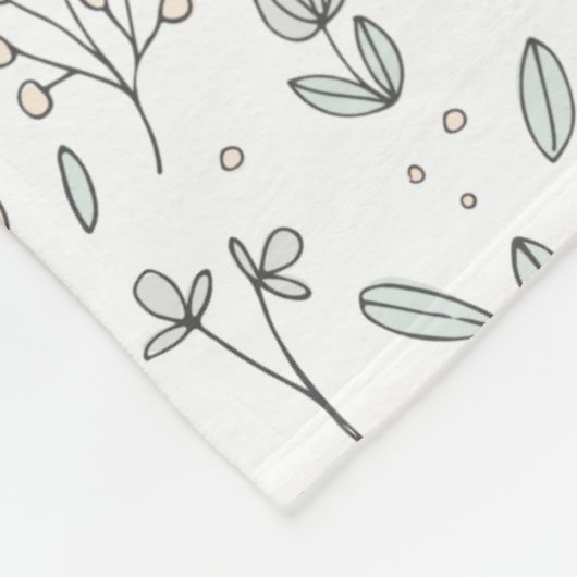 Nehemiah 8:10-script fleece deken (Hoek)