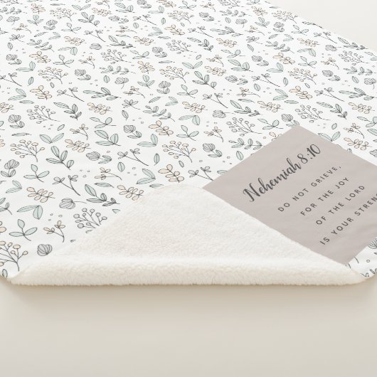 Nehemiah 8:10-script sherpa deken (3/4)