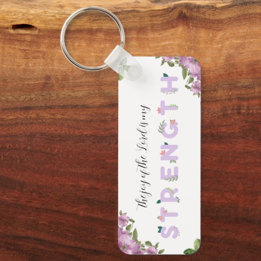 Nehemiah 8:10 Sleutelhanger (Voorkant)