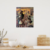 Nehemiah ziet het puin in Jeruzalem door Tissot Poster (Keuken)