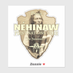 Nehinaw (Cree) (pijlpunt) Sticker