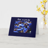 "NEICE" AFSTUDEREN CONGRATULATIES KAART (Gele Bloem)