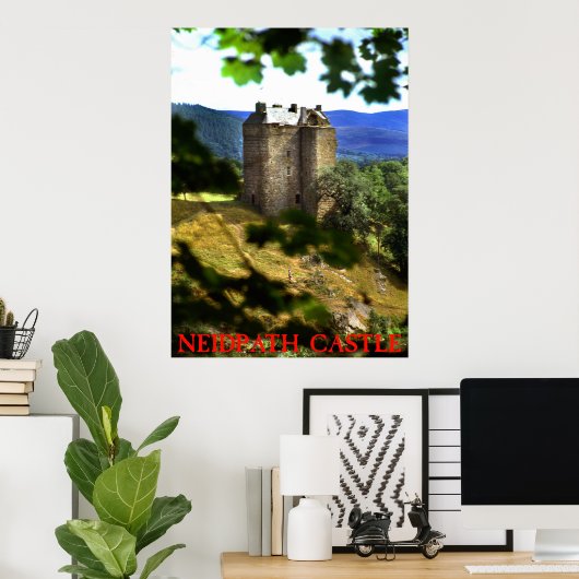 neidpath castle poster (Thuiskantoor)