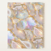 Neige Gold Agaat Holografische Naam 2026 Planner (Achterkant)