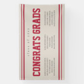 Neighborhood High School Graduation Banner (Verticaal)