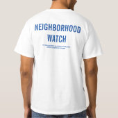 NEIGHBORHOOD WATCH T-SHIRT (Achterkant)