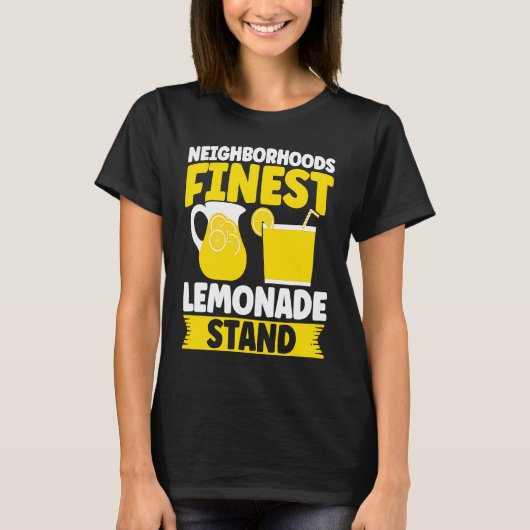 Neighborhoods Finest Lemonade Stand Lemon Juice Bu T-shirt (Voorkant)