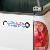 NEIL BREEN NOT US THEM parody campagne sticker (Op Truck)
