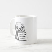 Neil de Seal schattige mok (Voorkant links)