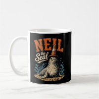 Neil De Zeehond Grappige Verkeerskegel Vintage Mem