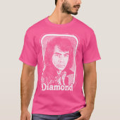 Neil Diamond Retro 70S-ventilatorontwerp T-shirt (Voorkant)